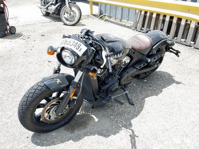 56KMTA007K3141058 - 2019 INDIAN MOTORCYCLE CO. SCOUT BOBB BLACK photo 2