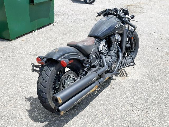 56KMTA007K3141058 - 2019 INDIAN MOTORCYCLE CO. SCOUT BOBB BLACK photo 4