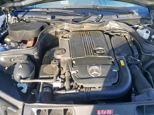 WDDGF4HB6EG250292 - 2014 MERCEDES-BENZ C 250 SILVER photo 7