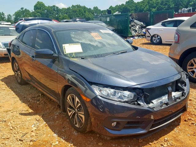 JHMFC1F76JX032325 - 2018 HONDA CIVIC EXL შავი ფოტო 1