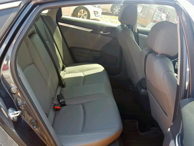 JHMFC1F76JX032325 - 2018 HONDA CIVIC EXL შავი ფოტო 6