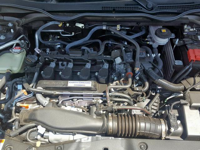 JHMFC1F76JX032325 - 2018 HONDA CIVIC EXL შავი ფოტო 7