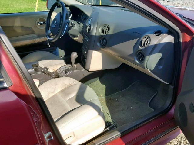 2G2WP522541294687 - 2004 PONTIAC GRAND PRIX RED photo 5