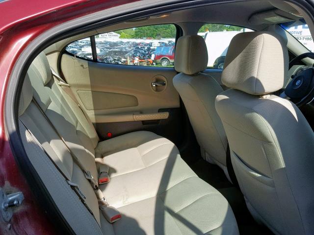 2G2WP522541294687 - 2004 PONTIAC GRAND PRIX RED photo 6