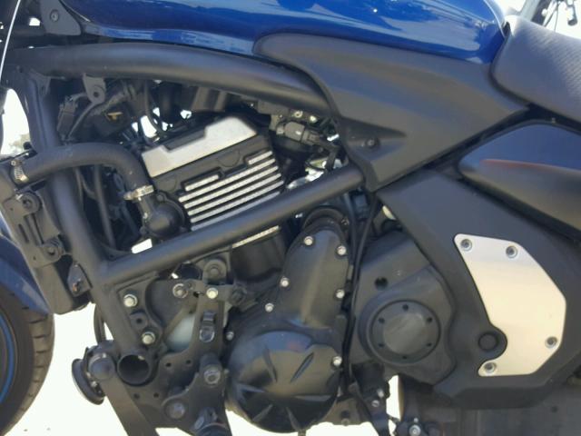 JKAENEB10GDA09758 - 2016 KAWASAKI EN650 B BLUE photo 7