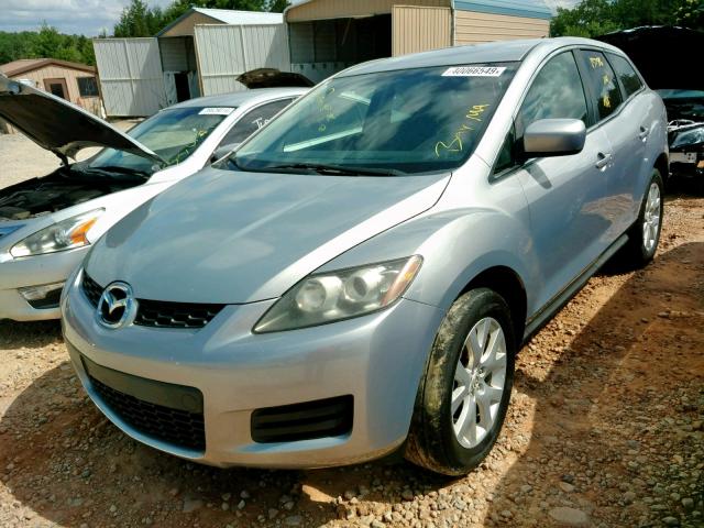 JM3ER293280207318 - 2008 MAZDA CX-7 SILVER photo 2