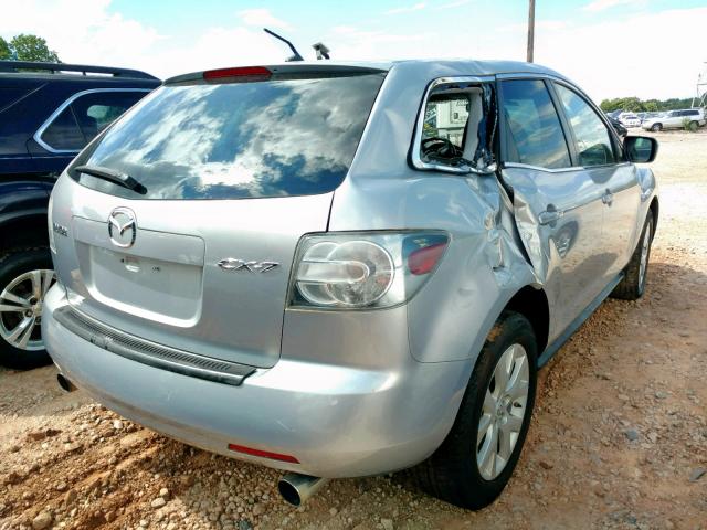 JM3ER293280207318 - 2008 MAZDA CX-7 SILVER photo 4