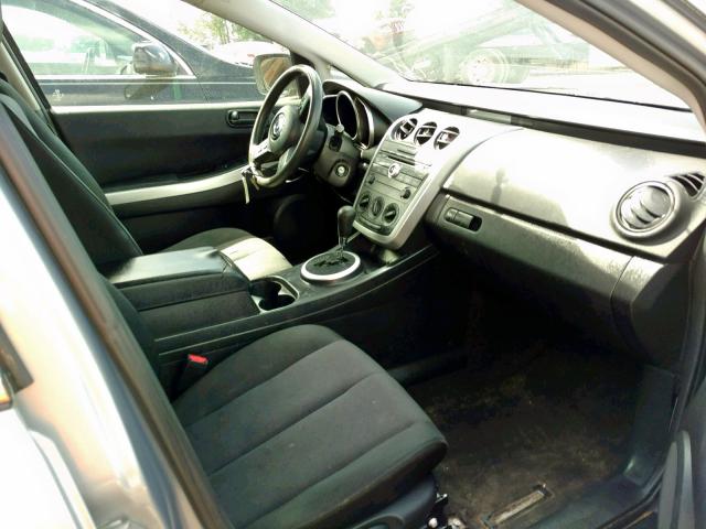 JM3ER293280207318 - 2008 MAZDA CX-7 SILVER photo 5