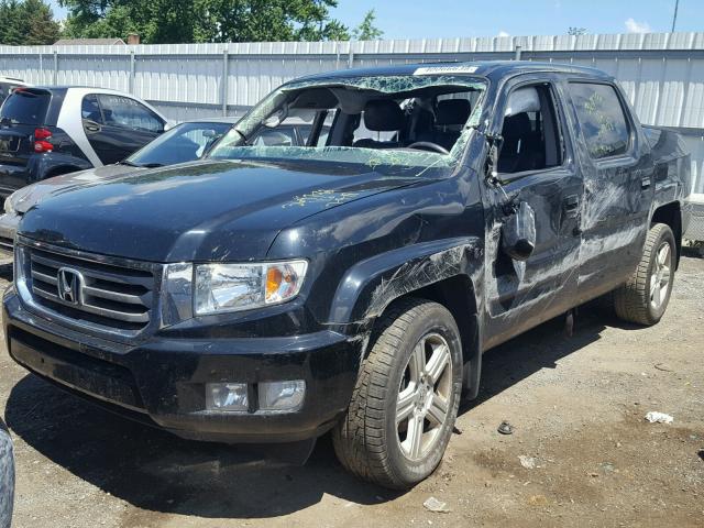 5FPYK1F59DB008375 - 2013 HONDA RIDGELINE BLACK photo 2