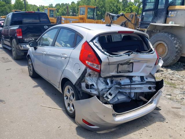 3FADP4FJ0DM178584 - 2013 FORD FIESTA TIT SILVER photo 3