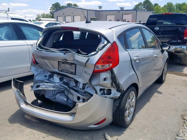 3FADP4FJ0DM178584 - 2013 FORD FIESTA TIT SILVER photo 4