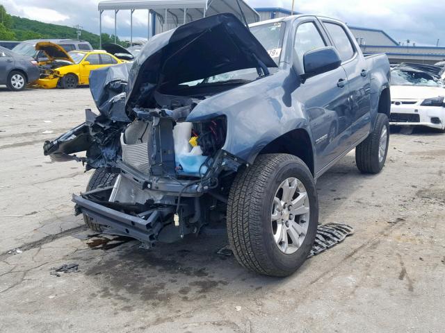 1GCGSCEN6K1114032 - 2019 CHEVROLET COLORADO L GRAY photo 2