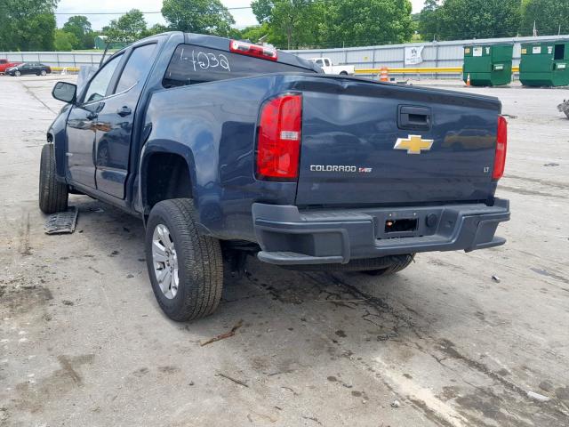 1GCGSCEN6K1114032 - 2019 CHEVROLET COLORADO L GRAY photo 3