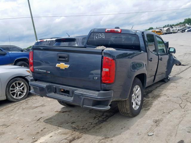 1GCGSCEN6K1114032 - 2019 CHEVROLET COLORADO L GRAY photo 4