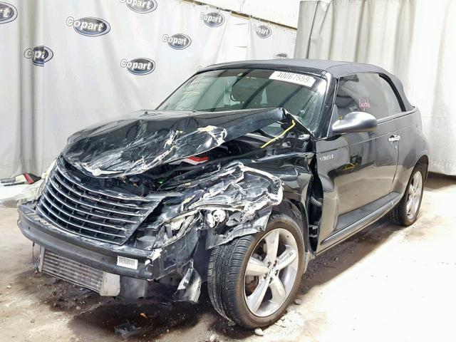 3C3AY75SX5T362237 - 2005 CHRYSLER PT CRUISER BLACK photo 2