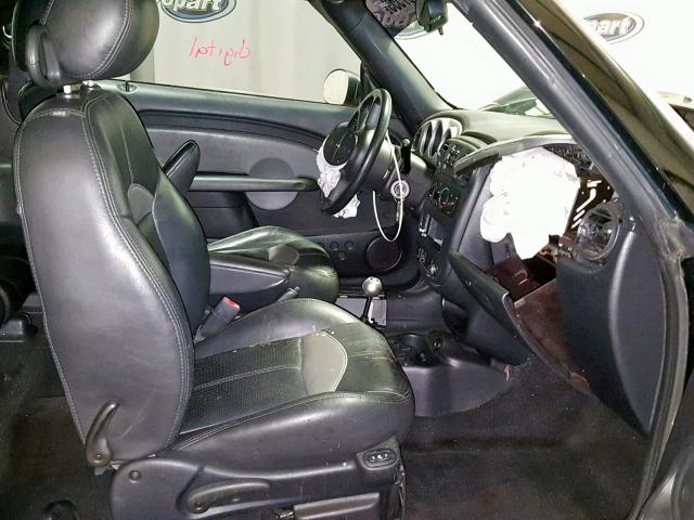 3C3AY75SX5T362237 - 2005 CHRYSLER PT CRUISER BLACK photo 5