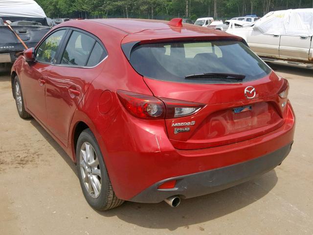 3MZBM1L75FM146666 - 2015 MAZDA 3 TOURING RED photo 3