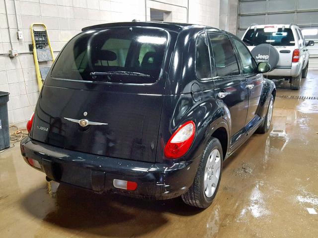 3A4FY48B17T537208 - 2007 CHRYSLER PT CRUISER BLACK photo 4