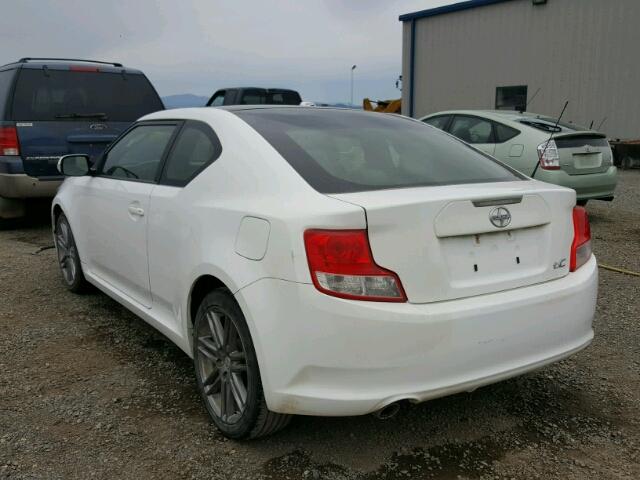 JTKJF5C72D3062831 - 2013 TOYOTA SCION TC თეთრი ფოტო 3