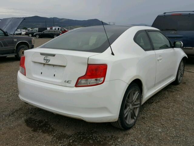 JTKJF5C72D3062831 - 2013 TOYOTA SCION TC თეთრი ფოტო 4