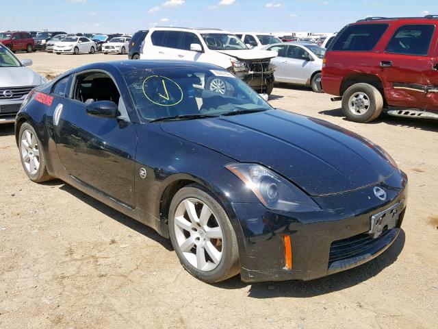 JN1AZ34D93T118112 - 2003 NISSAN 350Z COUPE BLACK photo 1