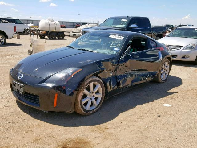 JN1AZ34D93T118112 - 2003 NISSAN 350Z COUPE BLACK photo 2