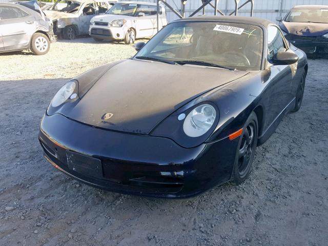 WP0CA29922S653332 - 2002 PORSCHE 911 CARRER BLACK photo 2