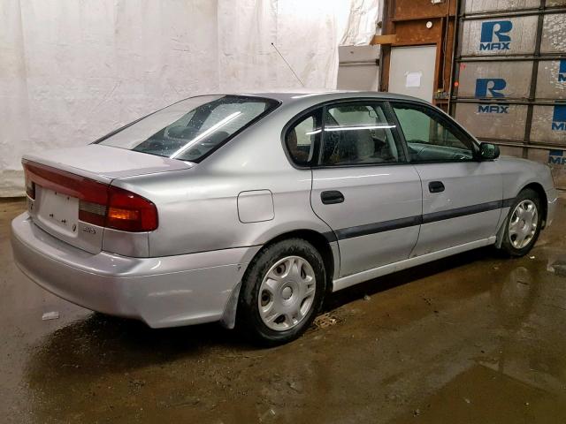 4S3BE635327213331 - 2002 SUBARU LEGACY L SILVER photo 4