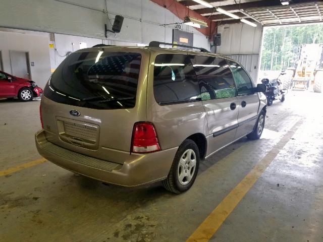 2FMZA51646BA21859 - 2006 FORD FREESTAR S BEIGE photo 4