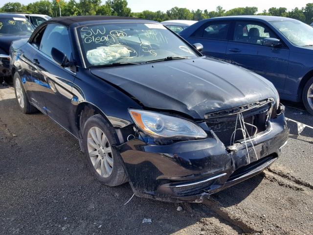 1C3BCBEG4DN553944 - 2013 CHRYSLER 200 TOURIN BLACK photo 1