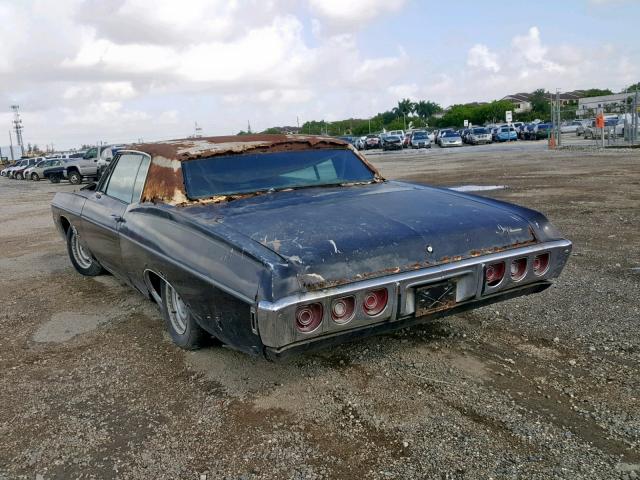 164478T282271 - 1968 CHEVROLET IMPALA  SS BLACK photo 3