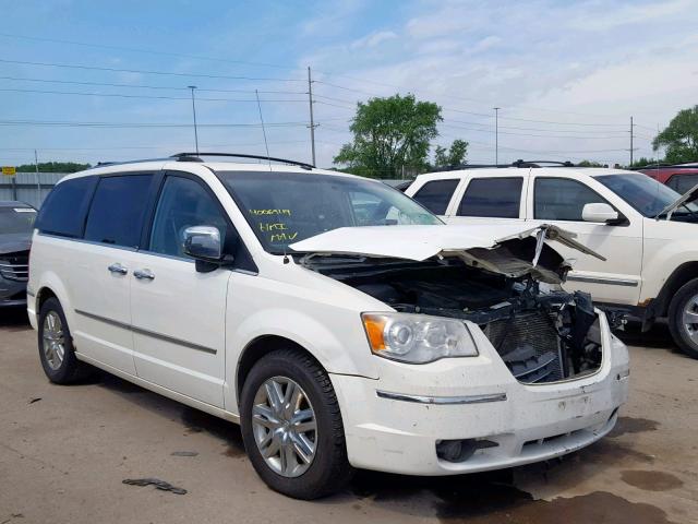 2A8HR64X08R718421 - 2008 CHRYSLER TOWN & COU WHITE photo 1