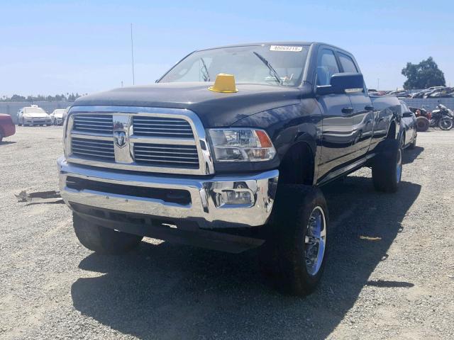 3D7TT2CT9BG512009 - 2011 DODGE RAM 2500 BLACK photo 2