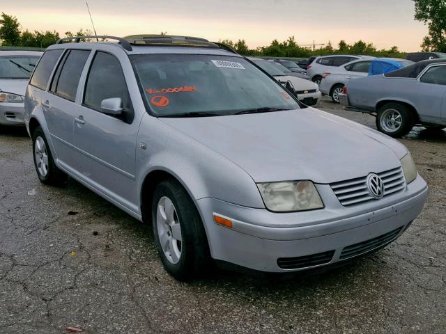 WVWSE61J04W000684 - 2004 VOLKSWAGEN JETTA GLS SILVER photo 1