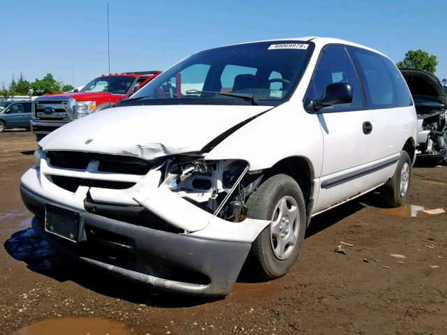 2B4FP25B8XR287094 - 1999 DODGE CARAVAN WHITE photo 2