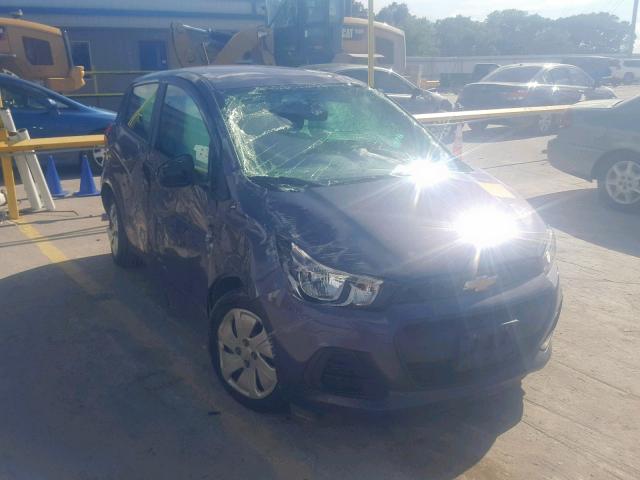 KL8CB6SA2HC773331 - 2017 CHEVROLET SPARK LS PURPLE photo 1