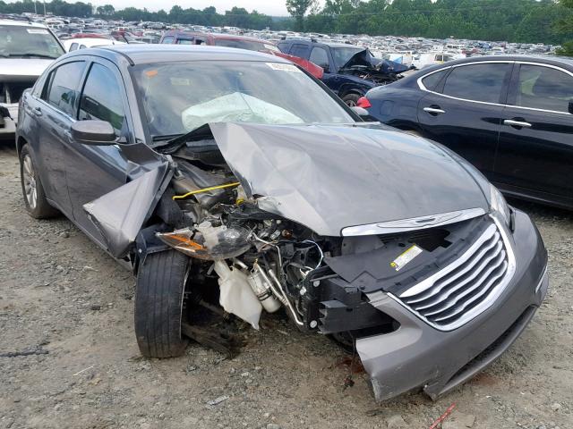 1C3CCBBB9DN645578 - 2013 CHRYSLER 200 TOURIN GRAY photo 1