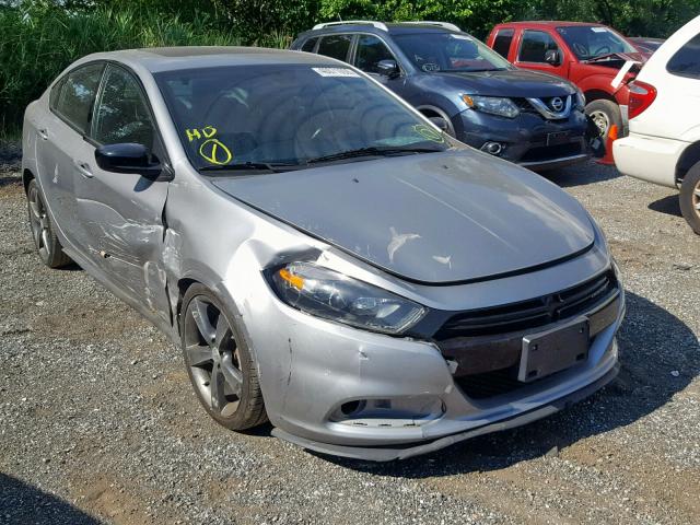 1C3CDFBB5FD242565 - 2015 DODGE DART SXT SILVER photo 1