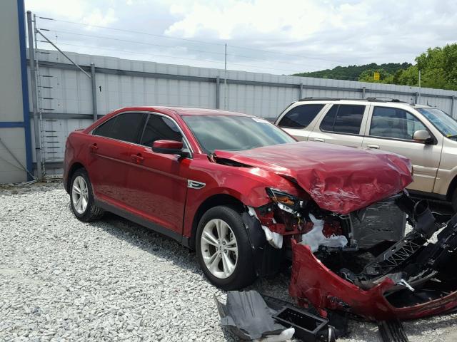 1FAHP2E82FG137536 - 2015 FORD TAURUS SEL RED photo 1