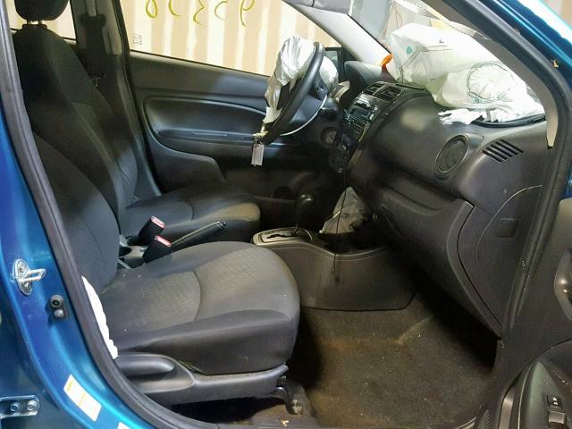 ML32A3HJ6FH004717 - 2015 MITSUBISHI MIRAGE DE BLUE photo 5