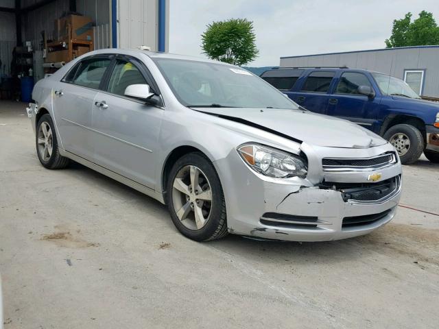 1G1ZC5E03CF198460 - 2012 CHEVROLET MALIBU 1LT GRAY photo 1