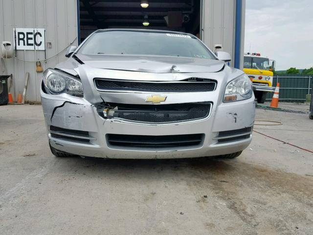 1G1ZC5E03CF198460 - 2012 CHEVROLET MALIBU 1LT GRAY photo 9