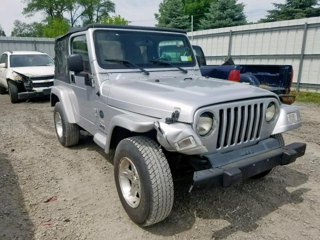 1J4FA39S05P367342 - 2005 JEEP WRANGLER X SILVER photo 1