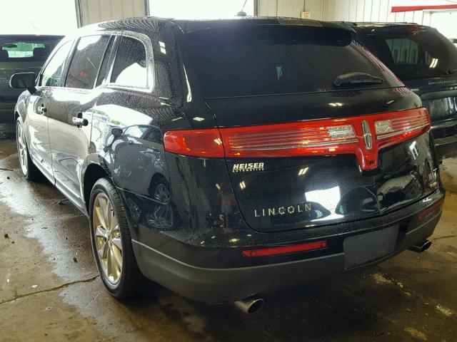 2LMHJ5AT1CBL51704 - 2012 LINCOLN MKT BLACK photo 3