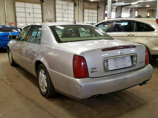 1G6KD54Y55U185000 - 2005 CADILLAC DEVILLE SILVER photo 3