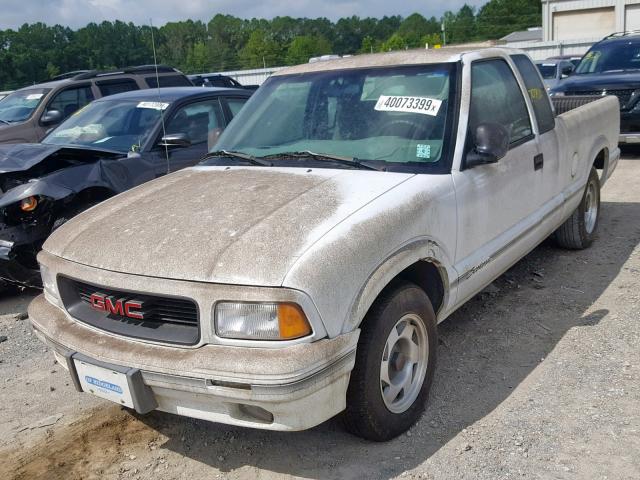 1GTCS19X3VK519939 - 1997 GMC SONOMA WHITE photo 2