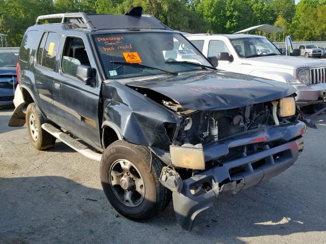 5N1ED28T61C535947 - 2001 NISSAN XTERRA XE BLACK photo 1