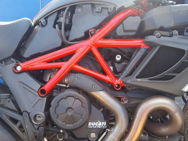 ZDM13BLW1CB006846 - 2012 DUCATI DIAVEL RED photo 7