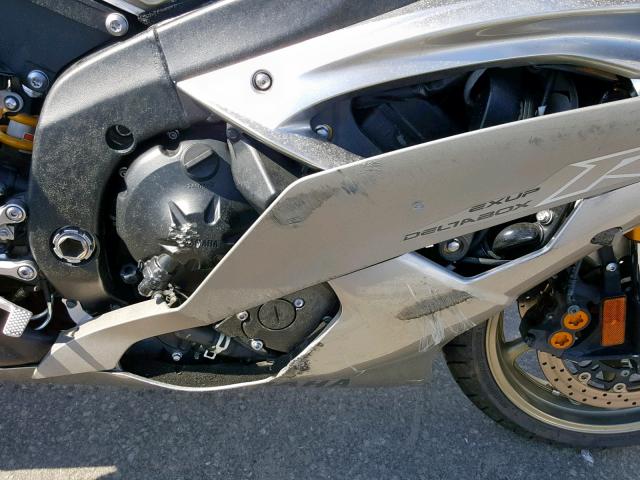 JYARJ16E48A007919 - 2008 YAMAHA YZFR6 SILVER photo 7