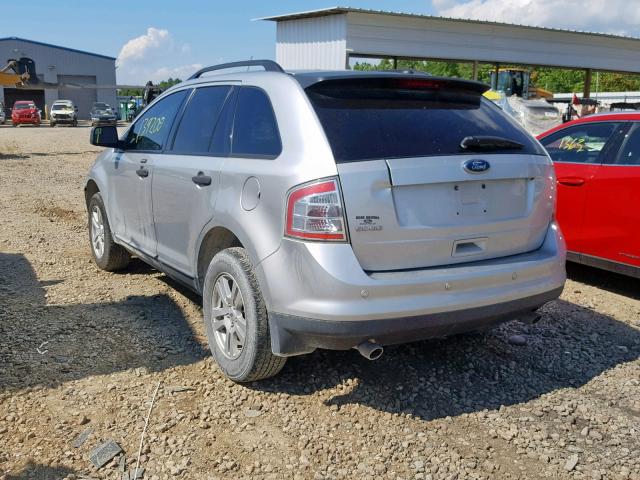 2FMDK3GC0ABA86936 - 2010 FORD EDGE SE SILVER photo 3